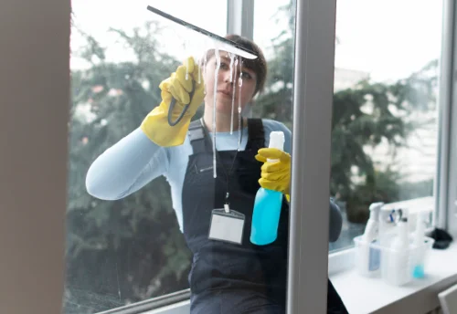 Nettoyage de vitres intérieures et extérieures à Bourg-Archambault